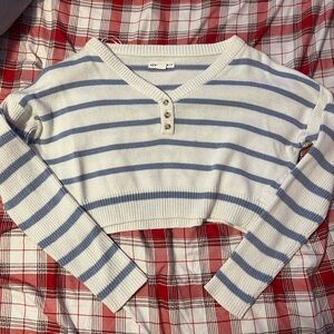 Aeropostale Cropped stripped sweater